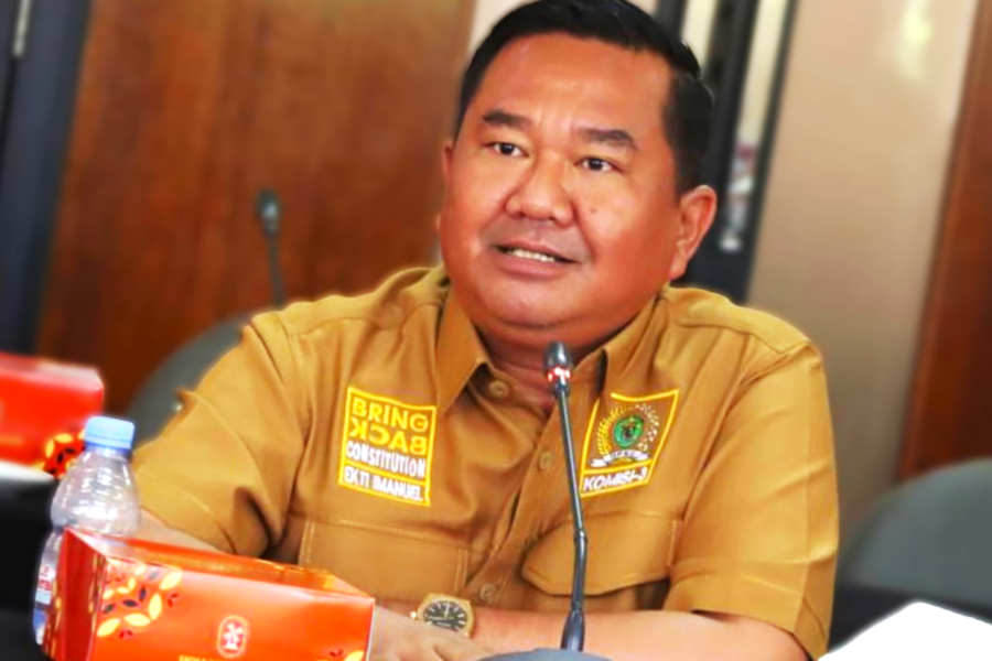 Anggota Komisi III DPRD Kalimantan Timur (Kaltim), Ekti Imanuel.