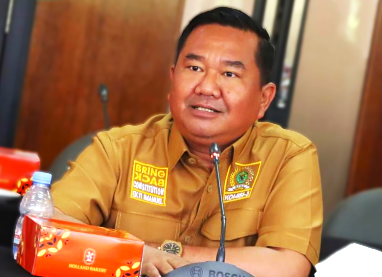 Anggota Komisi III DPRD Kalimantan Timur (Kaltim), Ekti Imanuel.