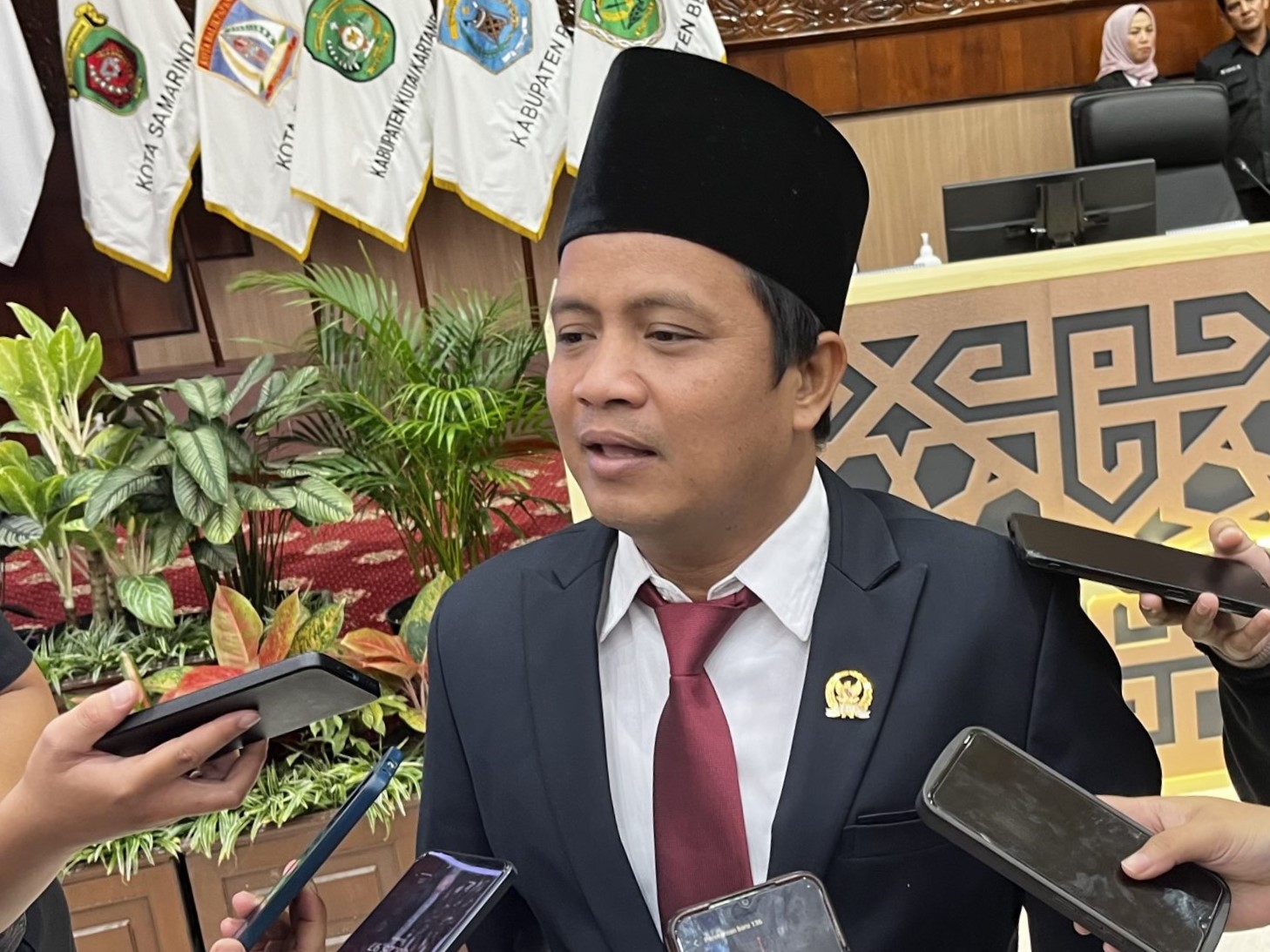 Anggota DPRD Kaltim, Selamat Ariwibowo siap ditempatkan di mana saja.