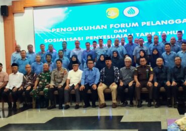Pengurus Forum Pelanggan PDAM Kukar Resmi Dilantik Bupati