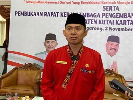 Camat Kota Bangun Darat, Zulkifli siapkan gelaran MTQ ke-44 tingkat kabupaten.