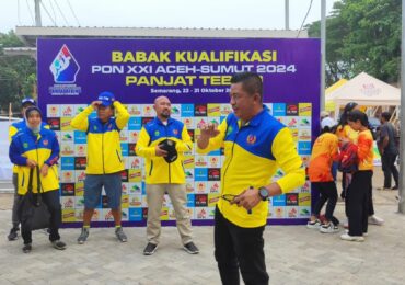 Tim Panjat Tebing Puas Terima Emas dan Perak Kualifikasi PON 2024