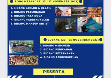 Dispora Kaltim Gelar Pelatihan Pemuda Wirausa Pemula di Kutim