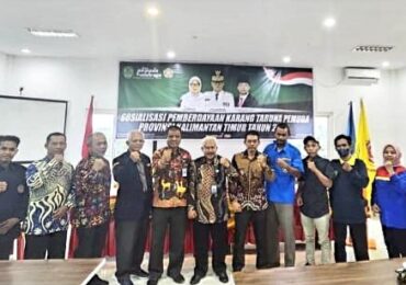 Dispora Kaltim Gelar Sosialisasi Pemberdayaan Karang Taruna di PPU