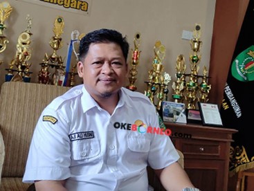 Kepala Dispora Kukar, Aji Ali Husni sampaikan terkait lomba gerak jalan.
