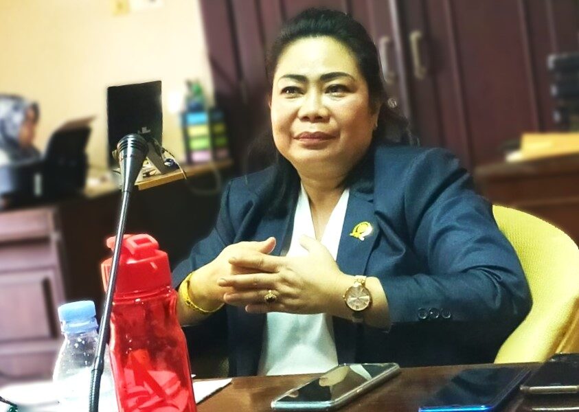 Ketua Komisi III DPRD Kaltim, Veridiana Huraq Wang.
