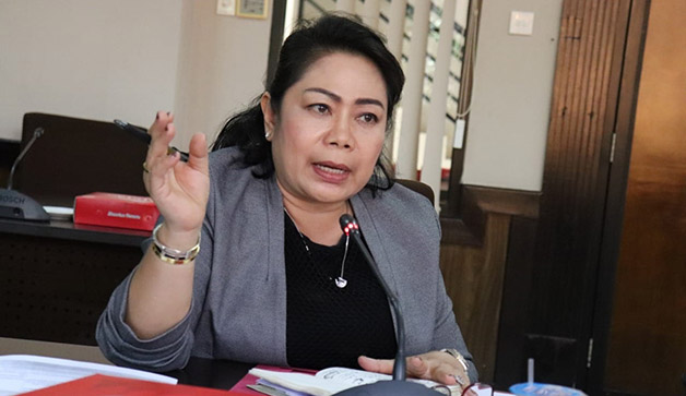Komisi III DPRD Kaltim, Veridiana Huraq Wang.