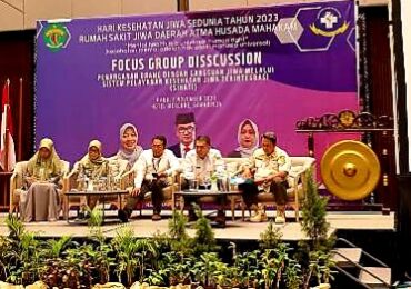 RSJD Atma Husada Mahakam Gelar FGD Penanganan ODGJ