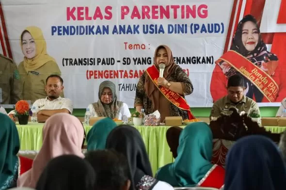 Seminar Parenting Transisi PAUD-SD yang digagas Disdikbud 2023.