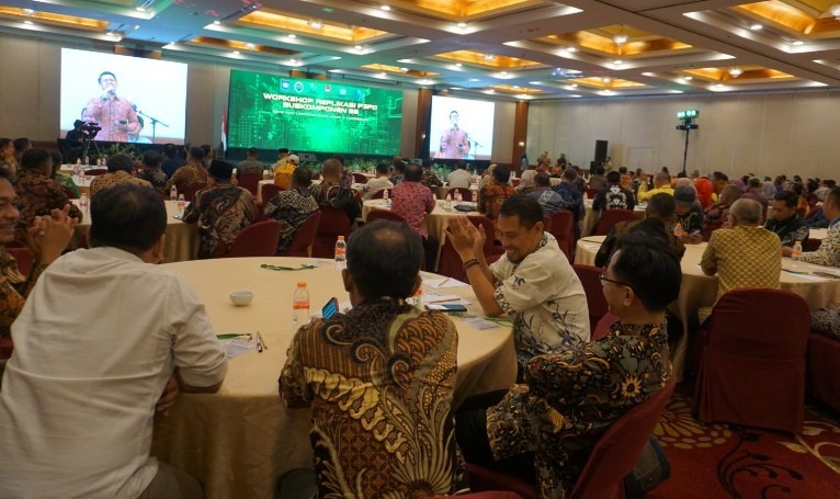 Workshop Replikasi Program Penguatan Pemerintah dan Pembangunan Desa (P3PD) yang diselenggarakan oleh Kementerian Desa, Pembangunan Daerah Tertinggal, dan Transmigrasi (Kemendes PDTT).