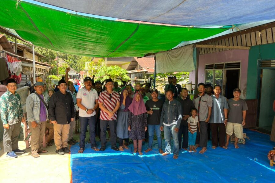 Suasana sosialisasi wawasan kebangsaan Anggota DPRD Kaltim, Sapto Setyo Pramono di Mugirejo. (Foto/BY)