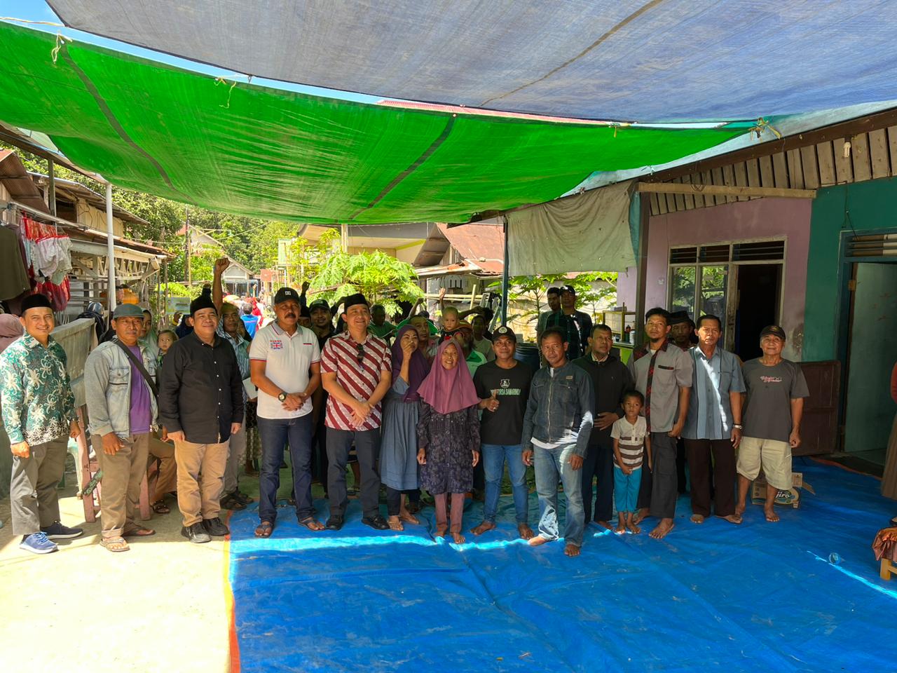 Suasana sosialisasi wawasan kebangsaan Anggota DPRD Kaltim, Sapto Setyo Pramono di Mugirejo. (Foto/BY)