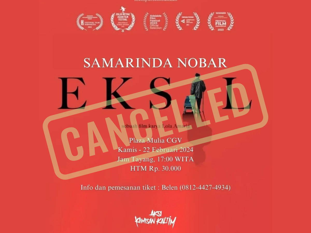 Pembatalan nonton bareng (Nobar) Film Eksil di Samarinda menyeret insitusi Polresta Samarinda, Legal Manager CGV Indonesia angkat bicara. (Dok)