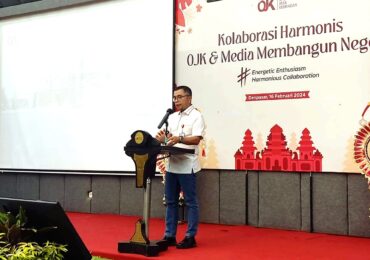 Kepala Otoritas Jasa Keuangan (OJK) Regional 9 Kalimantan, Darmansyah sampaikan pertumbuhan positif perbankan regional Kalimantan. (IST)