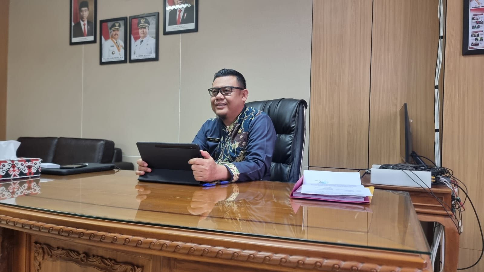 Kepala DPMD Kukar, Arianto. (Foto/HI)