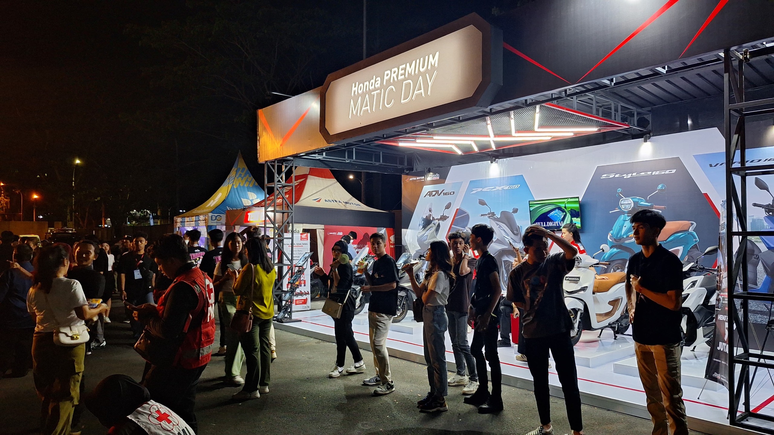 Astra Motor Kaltim 2 sukses gelar Honda Premium Matic Day (HPMD) pada gelaran Smaland.fest rabu (06/03) kemarin. (Istimewa)