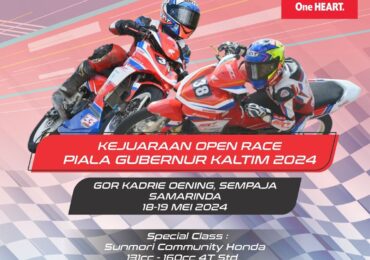 Honda Etam Dukung Open Race Piala Gubernur Kaltim 2024