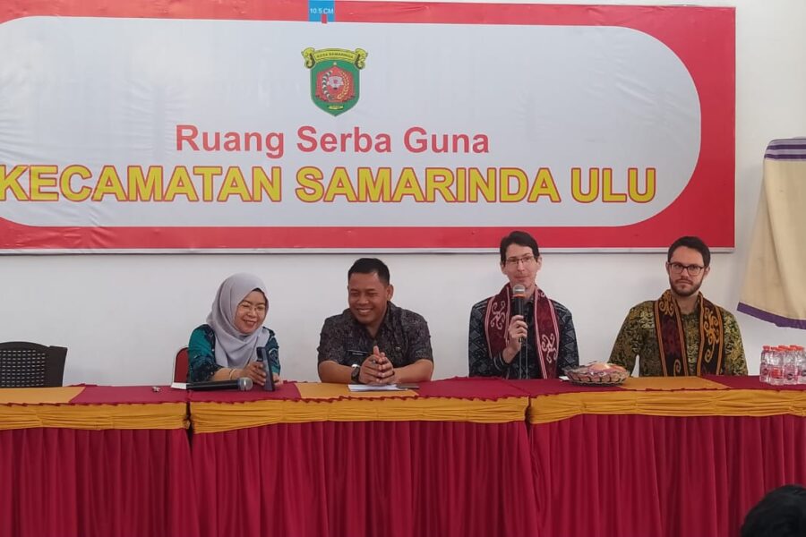 Saat Konjen Australia di Makassar, Todd Dias, pada Jumat (21/6/2024) di Ruang Serbaguna, Aula Kecamatan Samarinda Ulu.