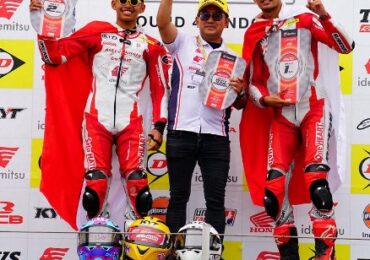 Tunggangi CBR, Astra Honda Borong Podium di ARRC Mandalika