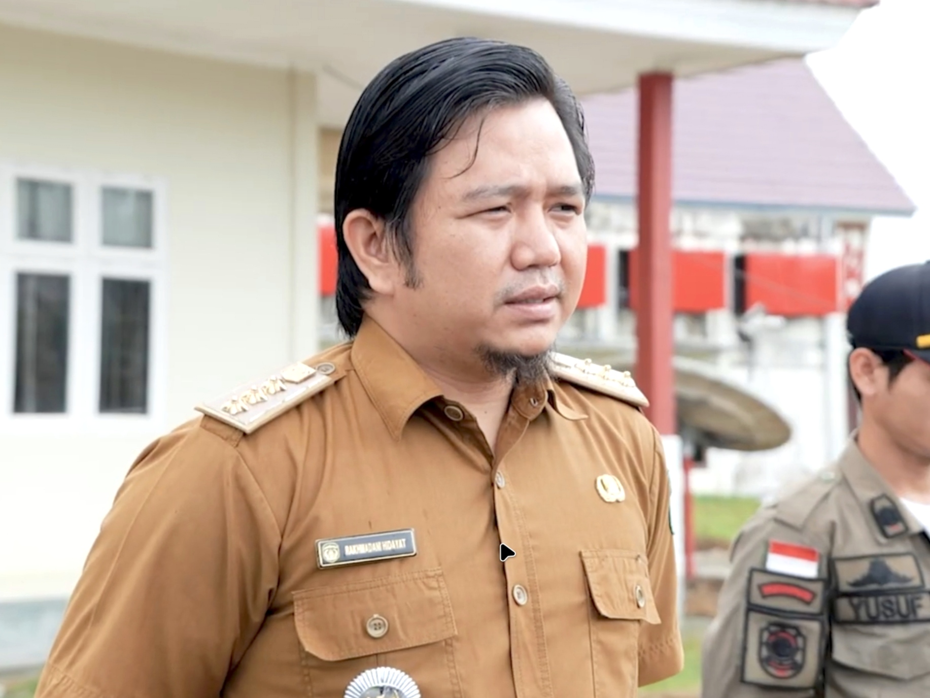 Camat Tabang, Rakhmadani Hidayat. (Foto/ist)