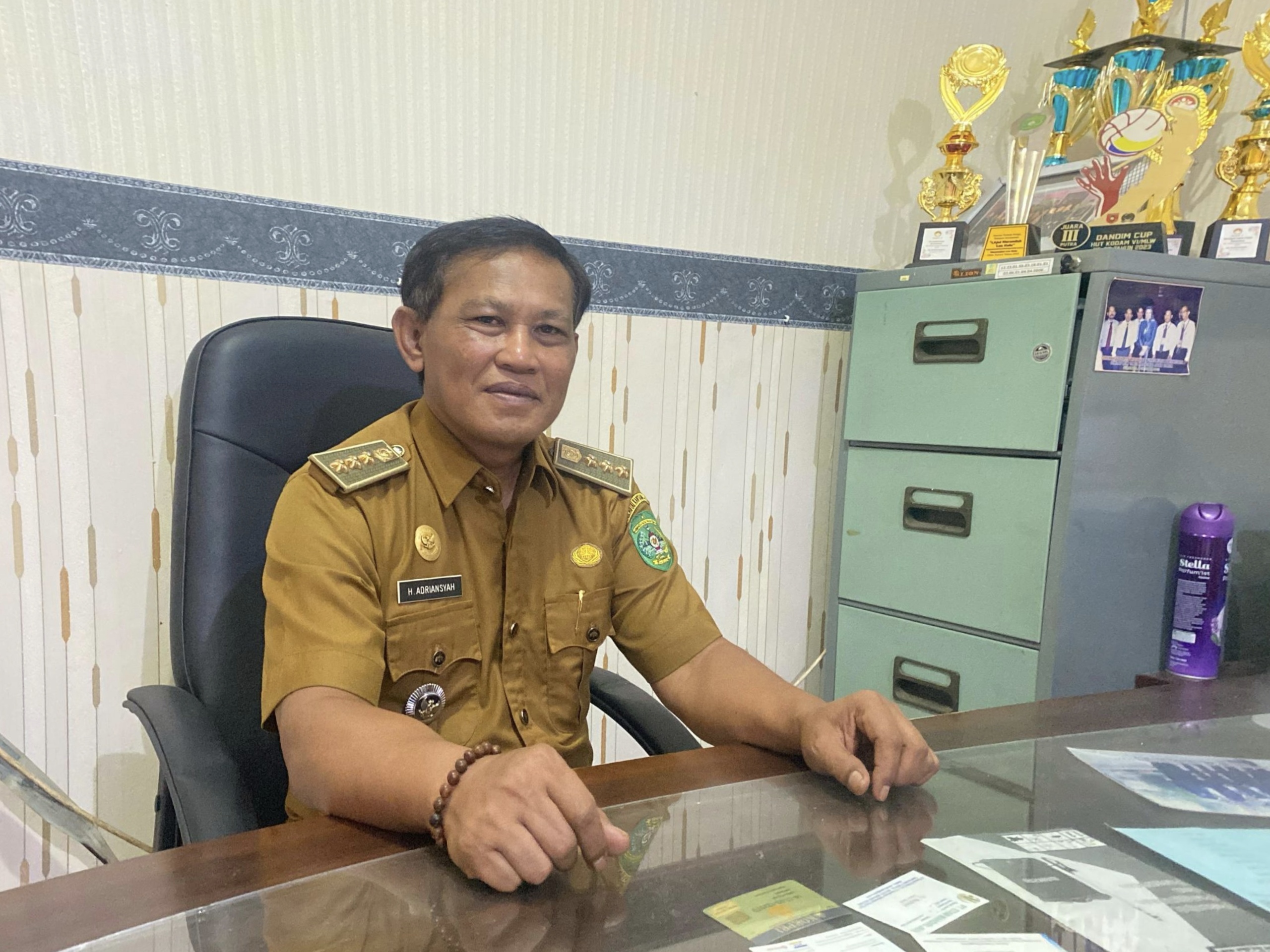 Adriansyah, Camat Loa Kulu. (Foto/ist)