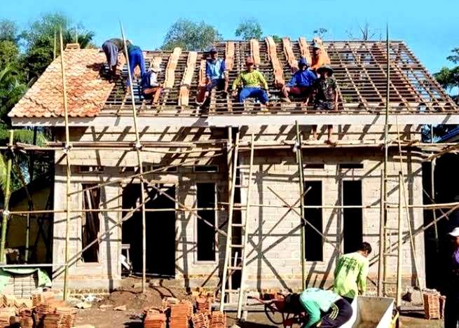 Puluhan rumah di Desa Loa Kulu Kota bakal mendapat rehabilitasi dari program BSPS. (Foto/ilustrasi)