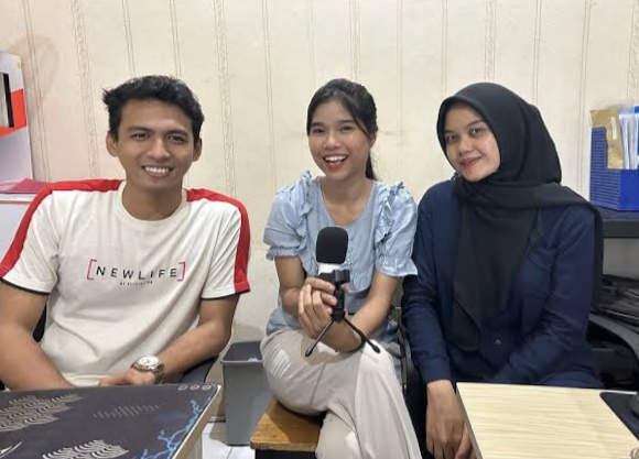 Tim media sosial Desa Loa Duri Ulu, Kukar. (Foto/ist)