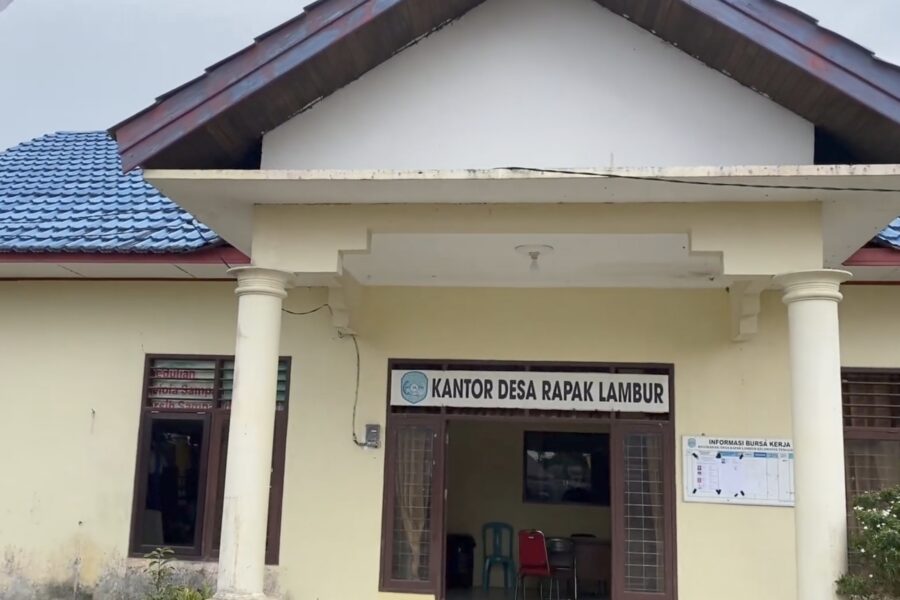 Kantor Desa Rapak Lembur, Kutai Kartanegara. (Foto/dok)
