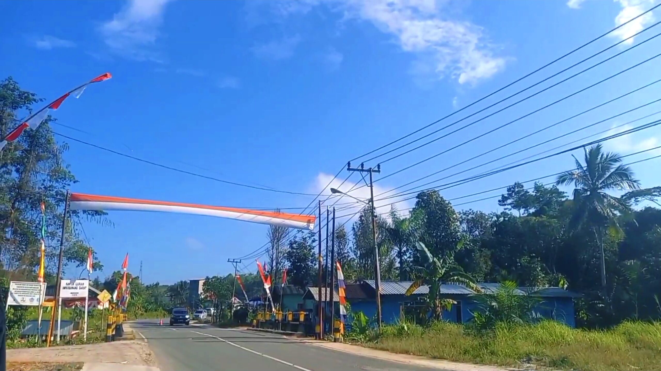 Wilayah Kelurahan Amborawang Darat, Kutai Kartanegara. (Foto/ist)