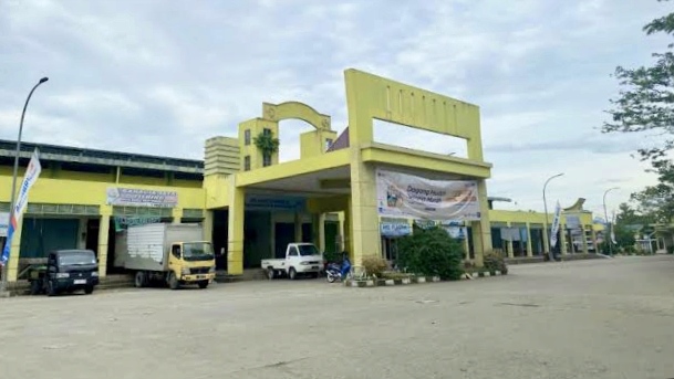 Pasar Mangkurawang, Kecamatan Tenggarong, Kutai Kartanegara. (Foto/ist)