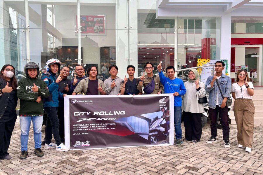 Dokumentasi Kelilng Kota Tepian, City Roling to HPMD Hadir Berikan Sensasi Berkendara Honda PCX 160. (Ist)