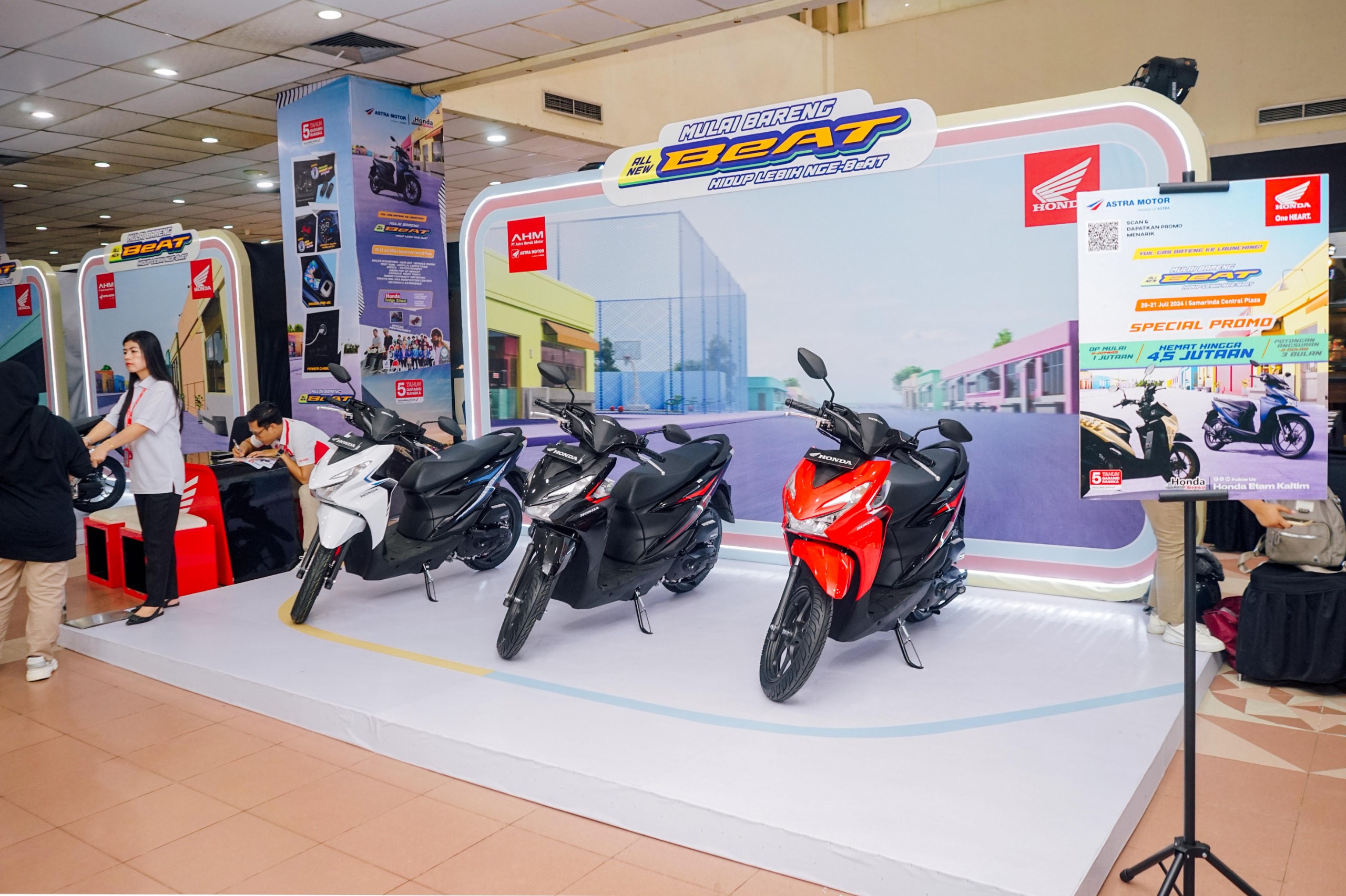 Dokumentasi All New Honda BeAT Sukses Pukau Warga Tepian, Intip Beragam Fitur Canggih dan Harganya. (Ist)