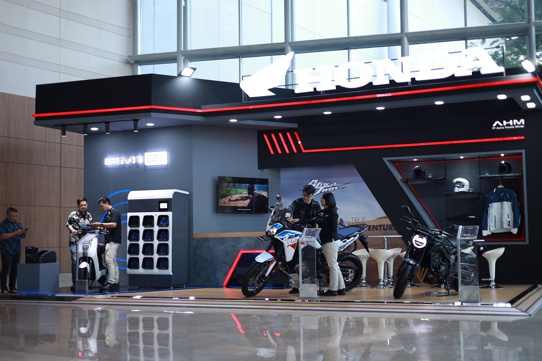 Dokumentasi Honda EM1 e: dan Deretan Motor Berteknologi Tinggi Sapa Pengunjung GIIAS 202. (Ist)