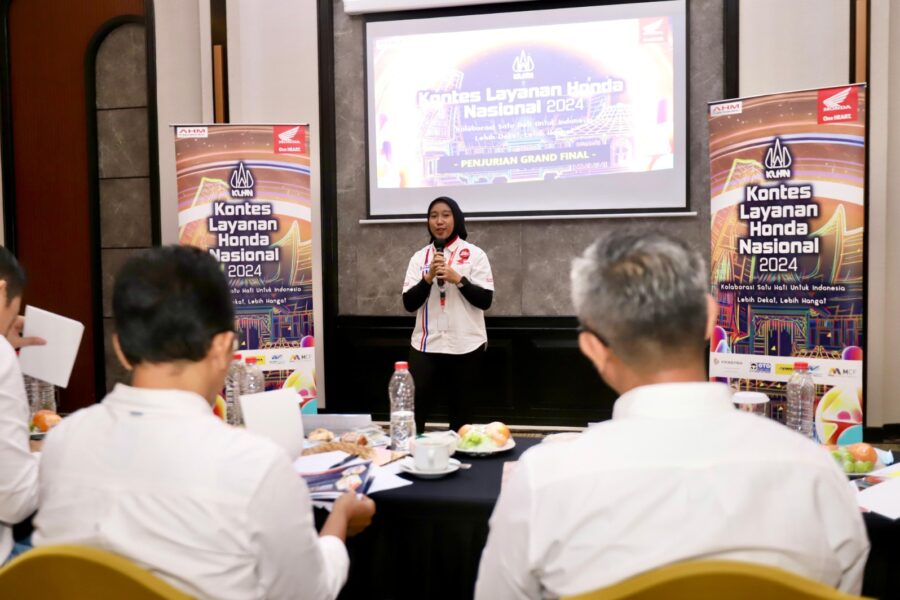 Astra Motor berhasil menjurai ajang Kontes Layanan Honda Nasional (KLHN) 2024.