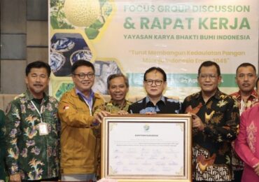 Sekda Kukar Hadiri FGD Kedaulatan Pangan Menuju Indonesia Emas 2045