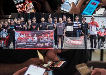 Komunitas Honda Samarinda Nobar MotoGP Mandalika 2024