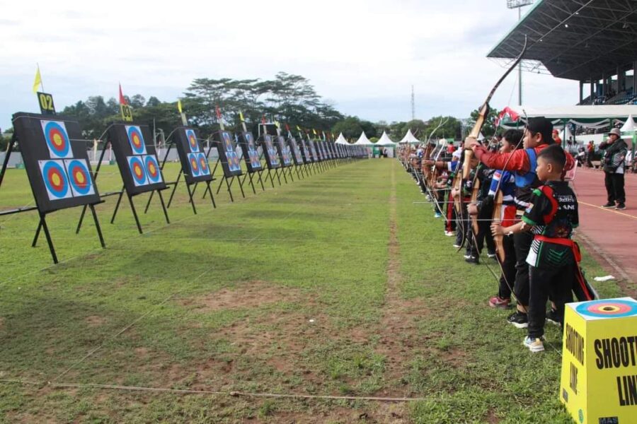 Pembukaan Open Tournament Kejuaraan Nasional Panahan Piala Panglima TNI 2024.