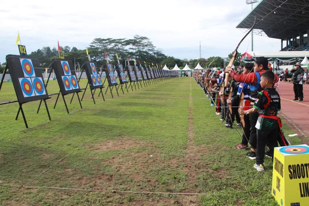 Pembukaan Open Tournament Kejuaraan Nasional Panahan Piala Panglima TNI 2024.