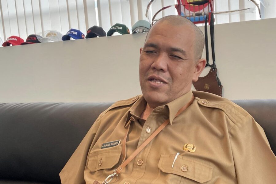 AA Bagus Sugiarta, Kepala Bidang Pembudayaan Olahraga Dispora Kaltim.