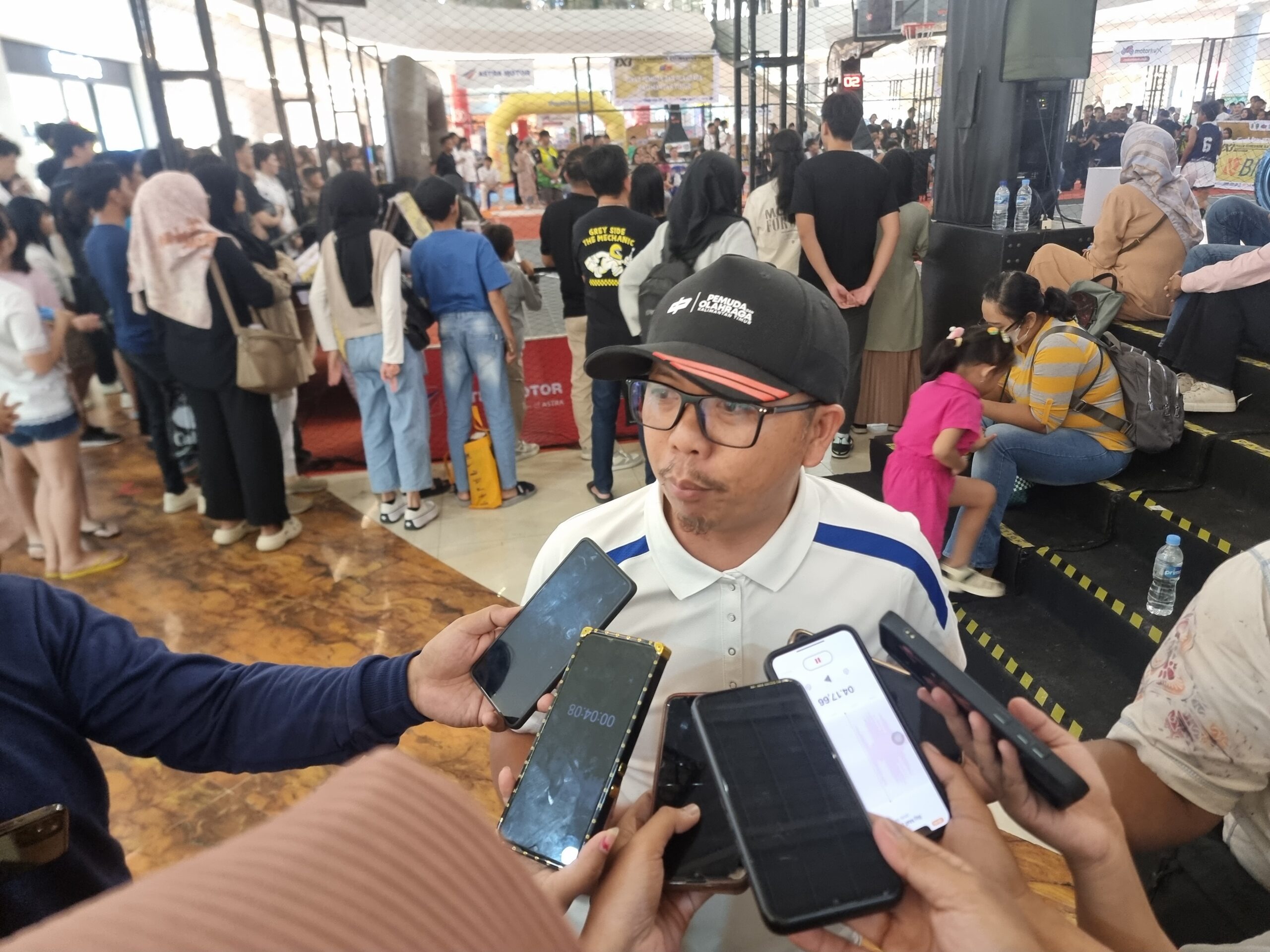 Rasman Rading, Kepala Bidang Peningkatan Prestasi Olahraga (PPO) Dispora Kaltim