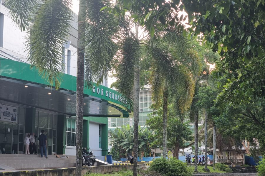 Gedung Serbaguna di Gelora Kadrie Oening Samarinda. (Foto/HI)