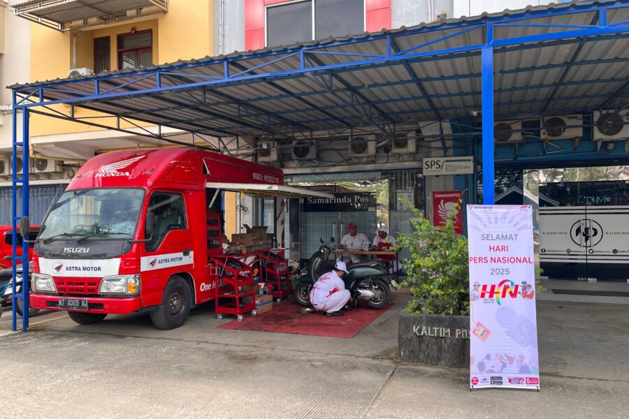 Pelaksanaan Program Service dan Ganti Oli Gratis yang diberikan Astra Motor Kaltim 2 khusus bagi insan pers dalam rangka meriahkan Hari Pers Nasional 2025 pada Kamis (13/02) lalu.