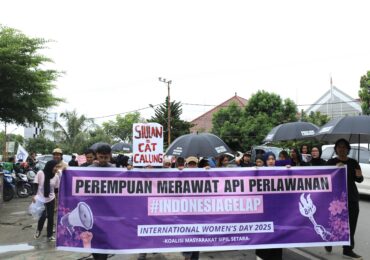 Aksi Hari Perempuan Internasional di Samarinda Suarakan Ketidakadilan dan Bagi Takjil