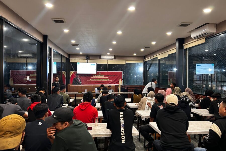 Andi Muhammad Afif Rayhan Harun saat menggelar Penguatan Demokrasi Daerah bertajuk "Prioritas Kebijakan Publik" (Ist)