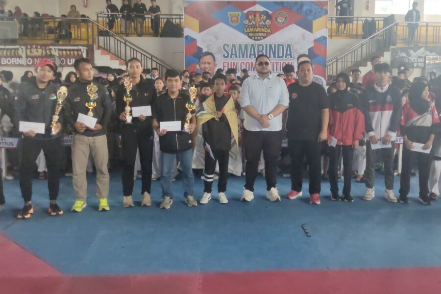 Samarinda Fun Competition 2025 resmi ditutup Ketua Pengurus Daerah Taekwondo, Kota Samarinda (22/6)
