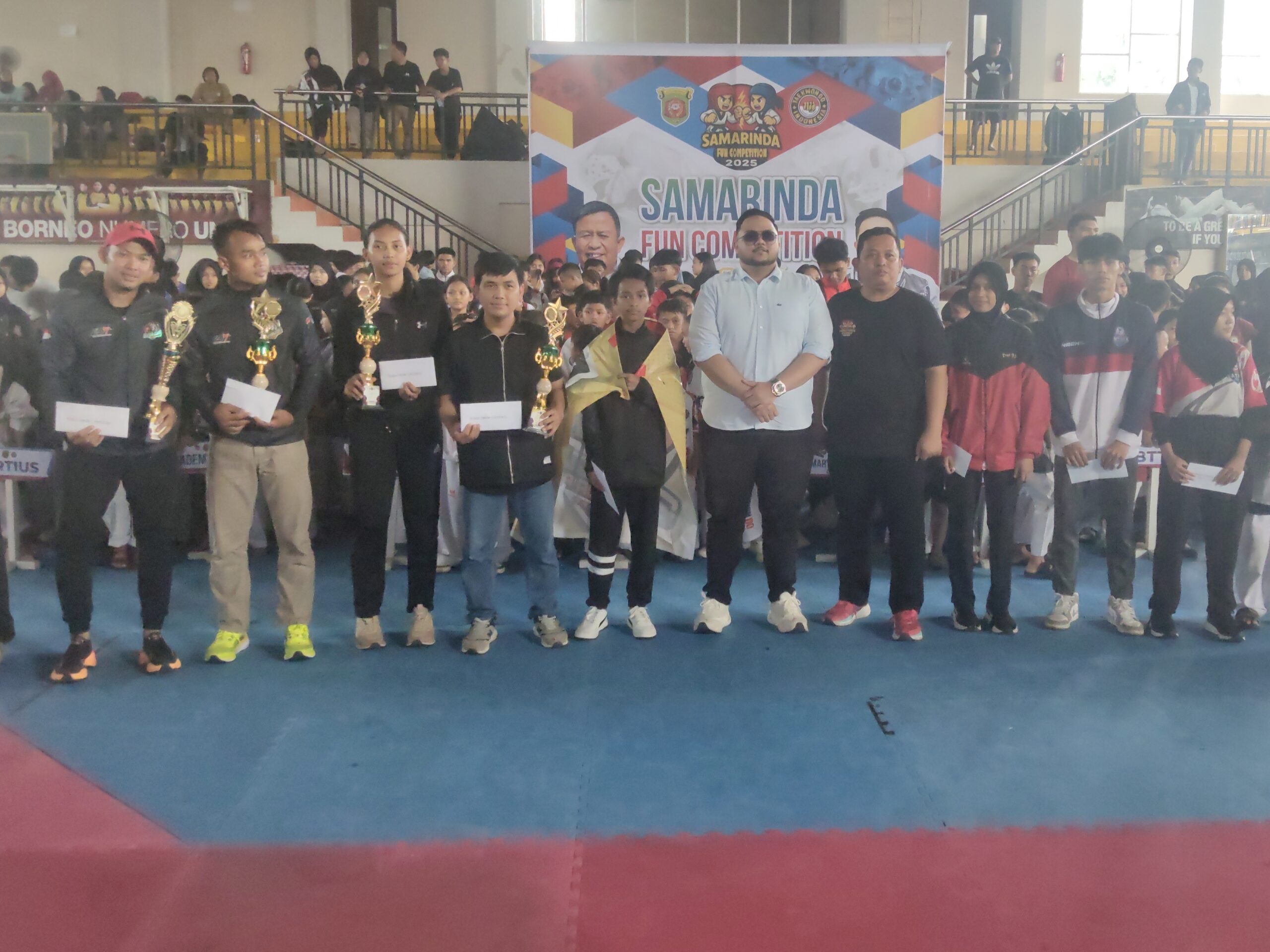 Samarinda Fun Competition 2025 resmi ditutup Ketua Pengurus Daerah Taekwondo, Kota Samarinda (22/6)