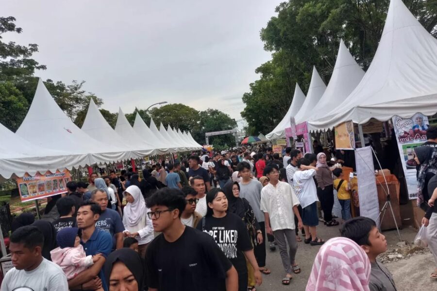 Lorong Pasar Ramadan Tenggarong Diproyeksi Hasilkan Rp40 Miliar. (ist)