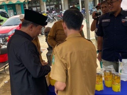 Kukar Pastikan Takaran Minyak Goreng Sesuai Standar. (ist)