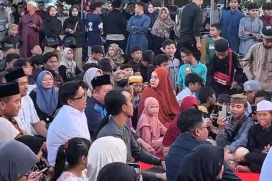 Ribuan Warga Padati Takjil War di Tenggarong, Rendi Harap Jadi Tradisi Tahunan. (ist)