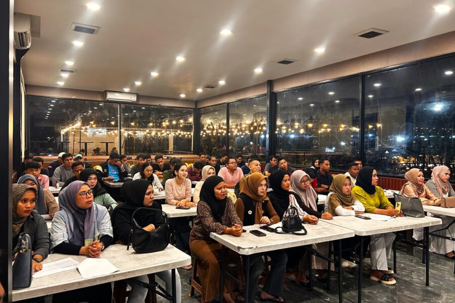 Antusias anak muda hadiri sosialisasi perda nomor 10 tahun 2024, yang digelar Andi Muhammad Afif Rayhan Harun, Anggota DPRD Kaltim